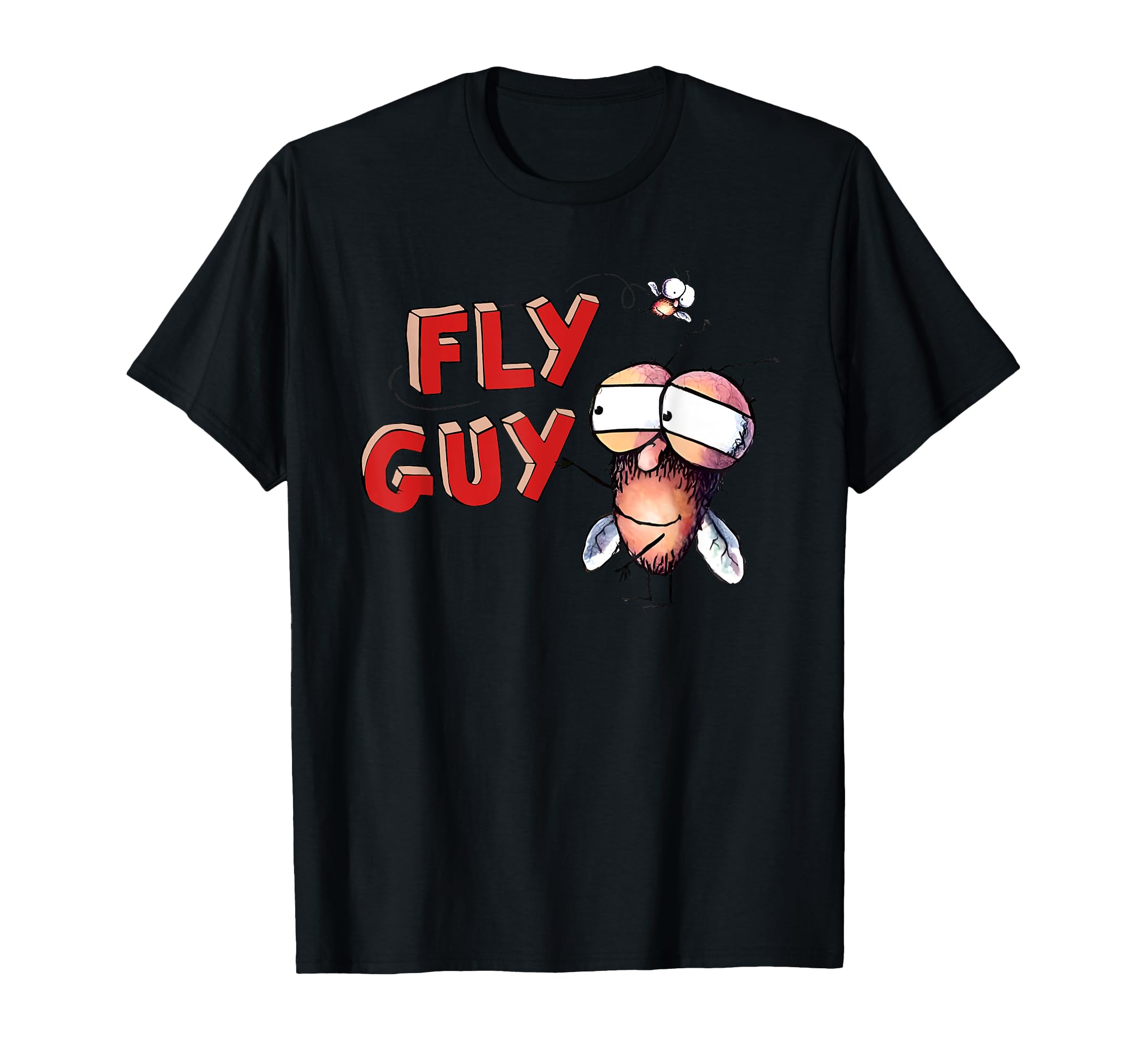 

Детская футболка с костюмом Fly Guy чёрный