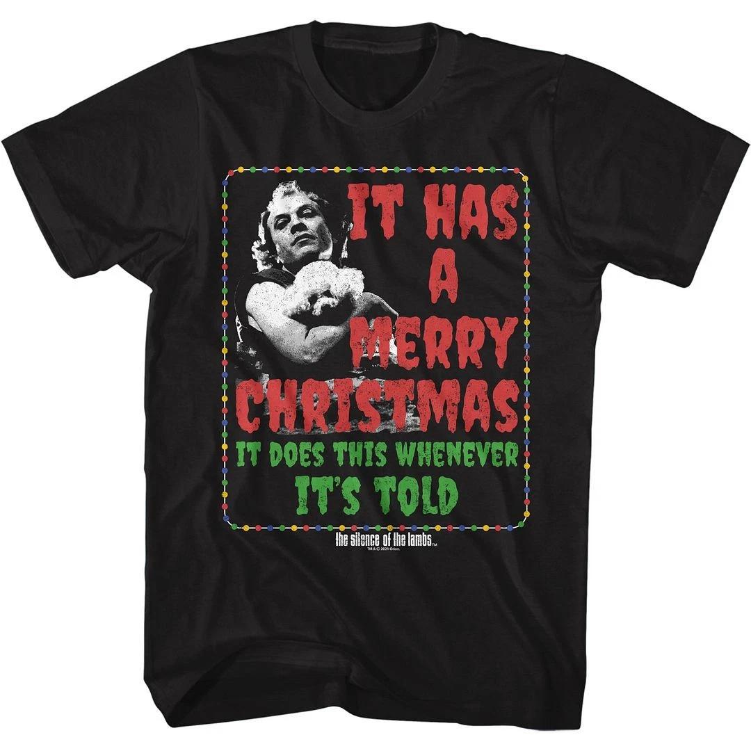 Silence Of The Lambs It Has A Merry Christmas Movie Shirt 100