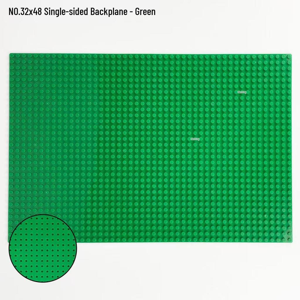 32x48 Kinder Bauplatten - Kleine Teile DIY Montage Spielzeug Bausteine Zubehör