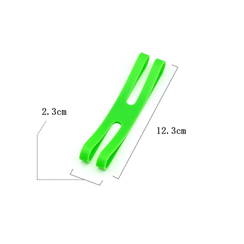 

Outdoor Camping Tableware Storage H-shaped Silicone High Elasticity Elastic Rubber Wrapping Bands Versatile For Outdoor Gear