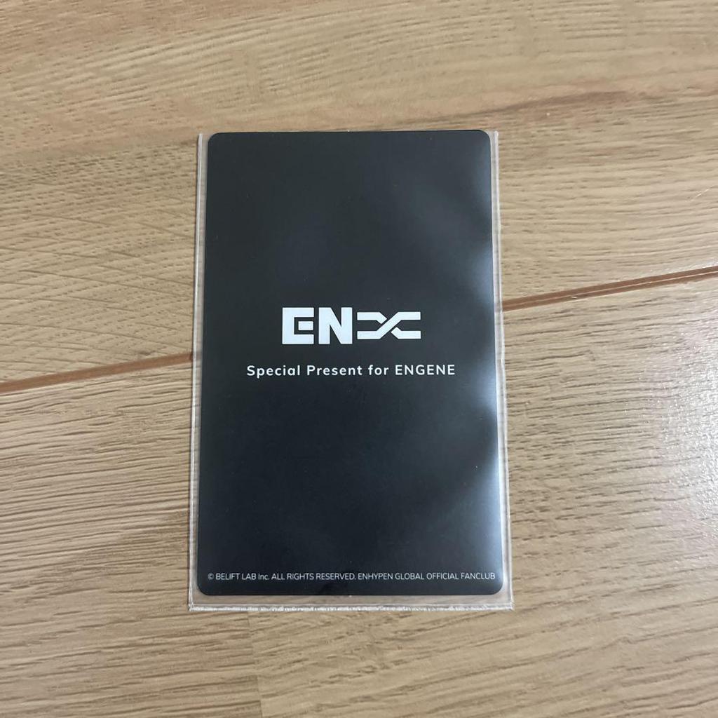 [USED] ENHYPEN FATE venue Sunwoo trading card