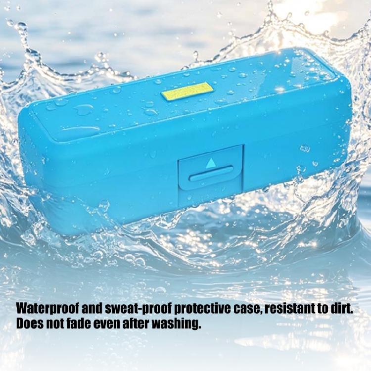 Shelf and Drawer Storage Case for ZipString Aracna, Blue Hard Shell Plastic Box with Hinged Shell Form for Travel Bag Carry and Daily Use