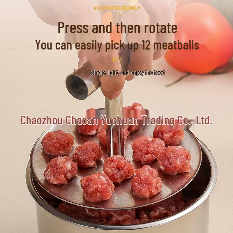 Nerezová forma na masové a rybí kuličky - Bezstarostný kuchyňský nástroj