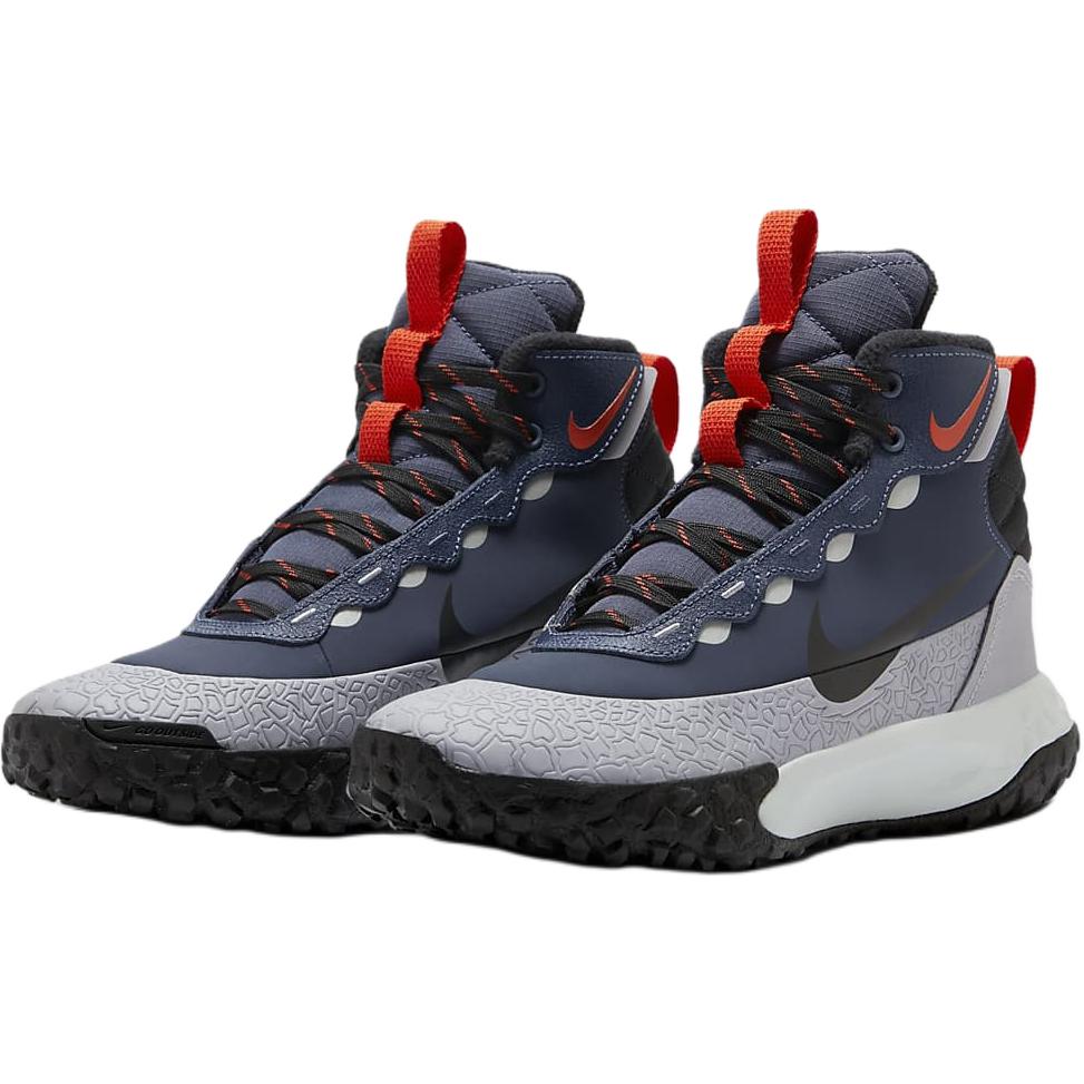 Nike Terrascout GS Thunder Blue Cement Grey Kids Sneakers Pure-Platinum Black FV4173-400