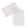 50 Stück Korea-Kartenhüllen, transparent, säurefrei, CPP, hart, 7,6 cm, holografische Schutzfolie für Fotokarten, Albumbinder