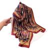 Spring and summer simulated silky brocade fashion silk scarf long scarf silky printing shawl versatile headscarf scarf