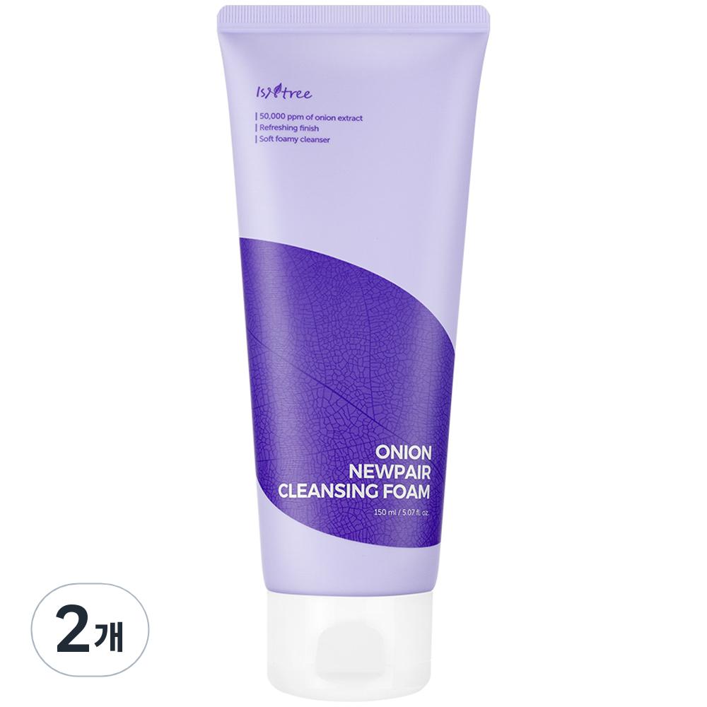 

Isntree Onion New Fair Cleansing Foam, 150ml, 2 pieces