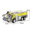 Airport Alloy Simulation Fire Trucks Model Toy With Sound And Functions Light