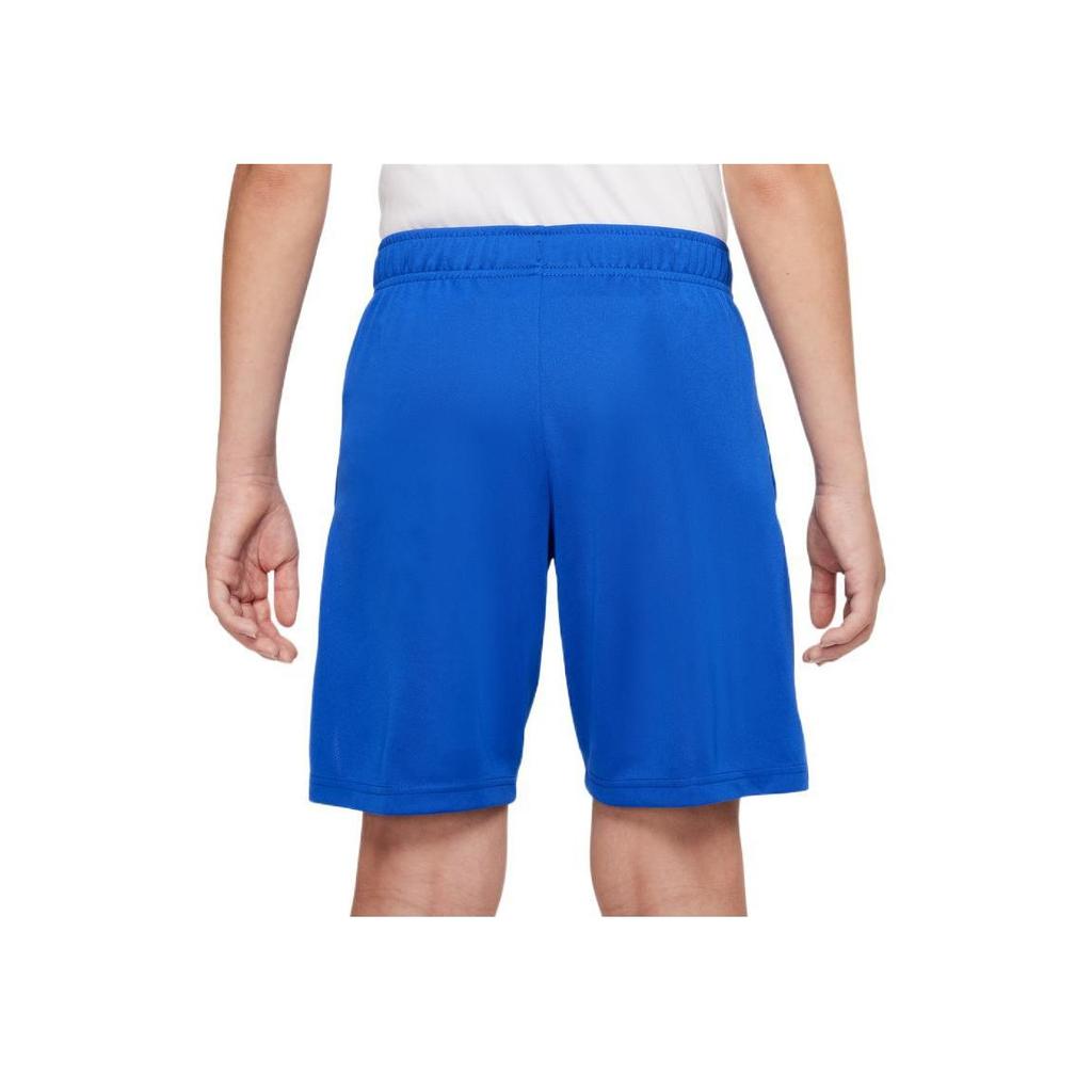 Nike Solid Color Logo Elastic Casual Shorts Kids shorts Blue DM8532-480