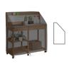 All Weather Outdoor Cover Outdoor Cover Potting Bench Cover Snug Fit 210D Oxford Fabric PU Coating Waterproof Material