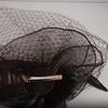 Bow Veil Hat Headwear Feather Bride Headband Fashion Mesh Fascinator Hat  Wedding