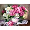5D DIY Diamond Painting Flower Vase Rhinestone Rose Full Round Diamond Embroidery Cross Stitch Kit Mosaic Art Picture Gift