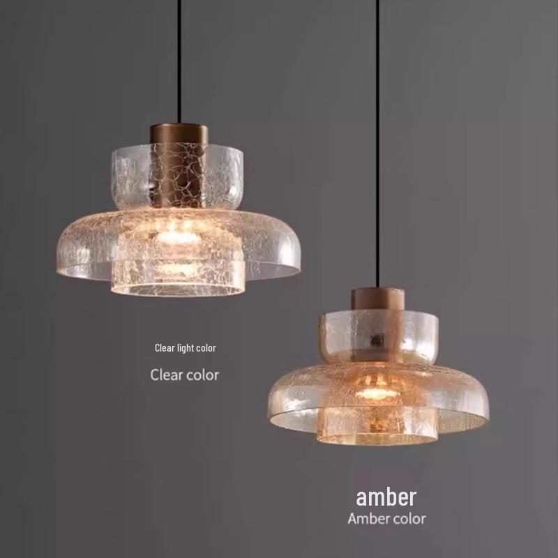 Retro Luxury Bedside Pendant Lamp - Designer Wall & Bar Counter Lighting