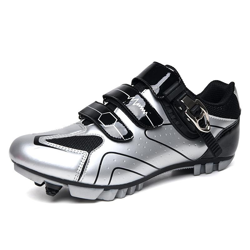 

Autumn new with lock shoes fashion bike assist cycling shoes road mountain race shoes hard-soled shoes 46
