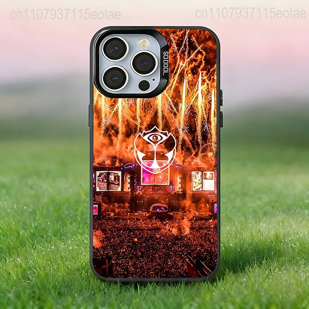 

COOL Tomorrowland Music Festival Phone Case For iPhone 17,16,15,14,13,12,11,Pro,Max,Plus,E,Air,Mini Black IMD Cover iPhone12PRO