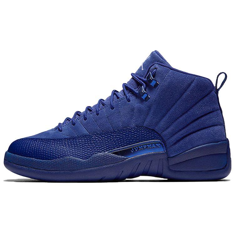

Мужские кроссовки Air Jordan 12 Retro Deep Royal Синие Deep-Royal-Black 130690-400