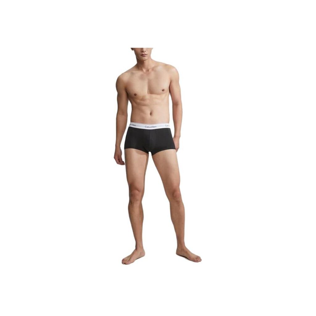 Calvin Klein Modern Gravity Jacquard Cotton Anti-Chafing Boxer Briefs Three-Pack Men Underwear NB1085