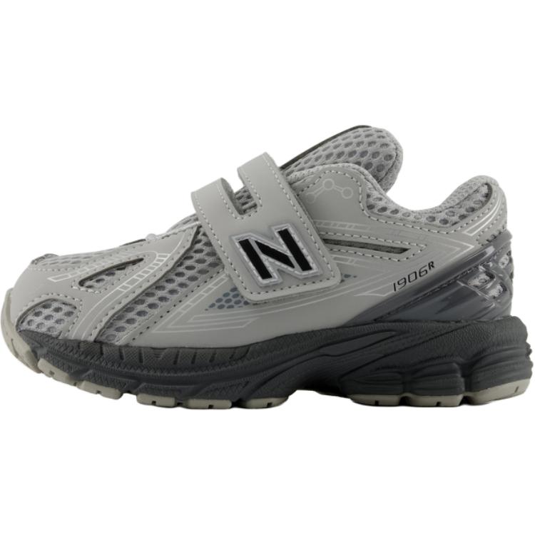 New Balance 1906 Детские Серые Низкие Ходячие Кроссовки Стильные Удобные Мягкие Дышащие IV1906OA 27.5