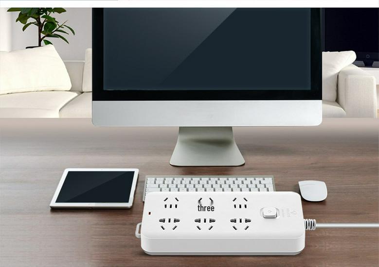 GN-B7060 Bull Power Strip: Six-Outlet Extension Cord with Master Control