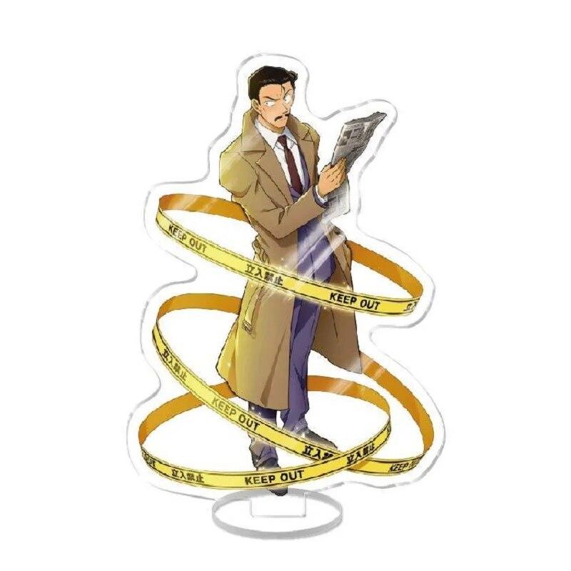 Detektiv Conan Anime Figur Acryl Modelle Jimmy Kudo Rachel Moore Anime Figur Figuren Stand Modelle Acryl Ornamente Spielzeug