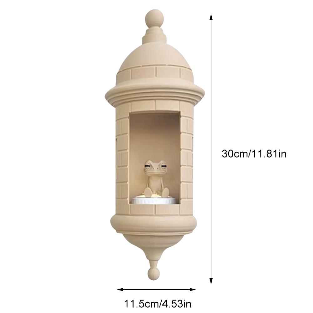 Frog Wall Lamp Decor Home Decoration Night Light Amphibian Themed Lighting Kids Room Novelty Light with 16 Light Color USB Power