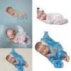 Unique Lace Embroidery Newborn Photography Props Soft Wrapping Cloth Photoshoots Baby Girls Photo Shoot Accessories