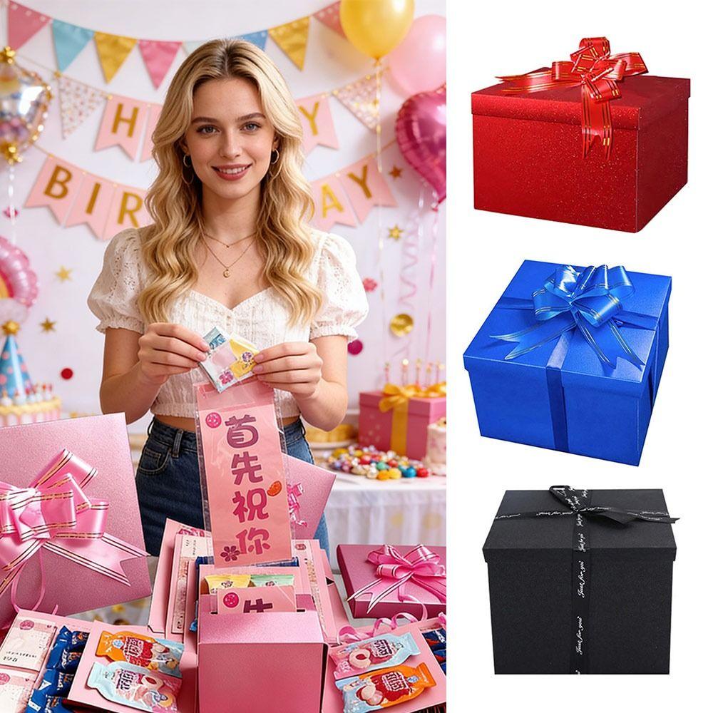 Handmade Surprise Explosion Gift Box  For Birthdays Valentine's Weddings