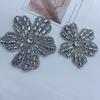 Sew On Flower Patches Rhinestone Decorative Patches New Beaded Patches  Clothes Accessories