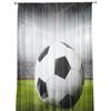Fußballplatz Gras Sport Fußball Tüll Sheer Fenster Vorhänge Für Wohnzimmer Das Schlafzimmer Moderne Voile Organza Vorhänge Vorhänge