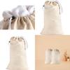 Eco-friendly Cotton Laundry Bag For Bedroom Storage Simple Modern Home Solution