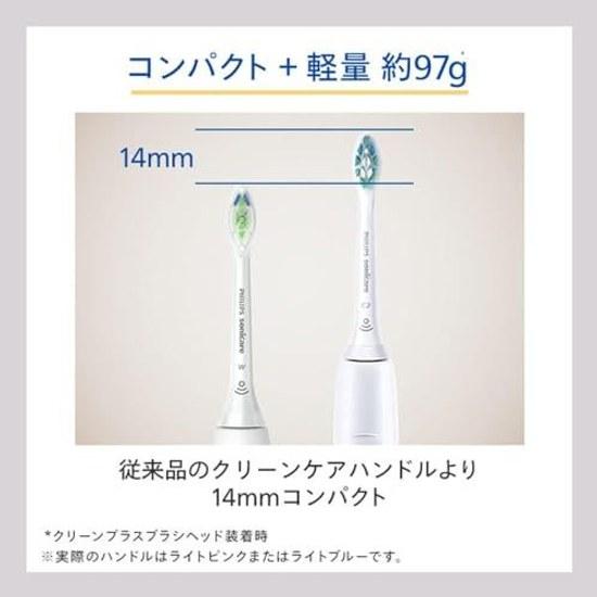 Philips Electric Toothbrush Sonicare Gentle Cleaning First Lightweight USB Rechargeable Entry Level White HX3651 23
