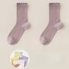 Female Summer Thin Mesh Hollow Out Breathable Suction Sweat Can Not Afford Ball In The Tube Stack Socks