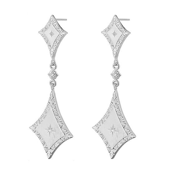 Star Drop Dangle Earrings for Women Elegant Geometric Earrings