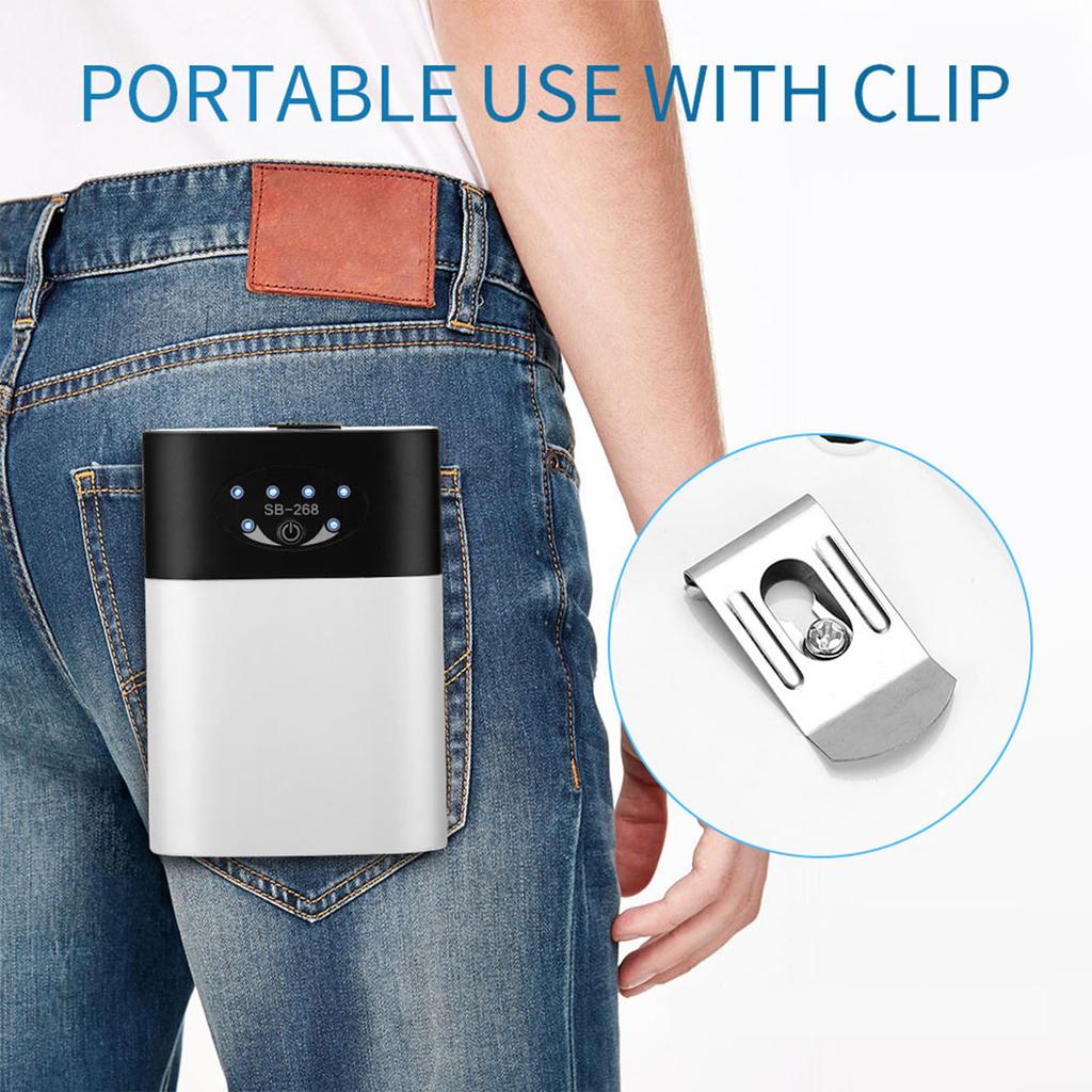 Oxygen Pump Fish Tank Oxygenator Aquarium Oxygen Aerator Pond Aerator Air Pump USB Rechargeable Fishing Aerator with