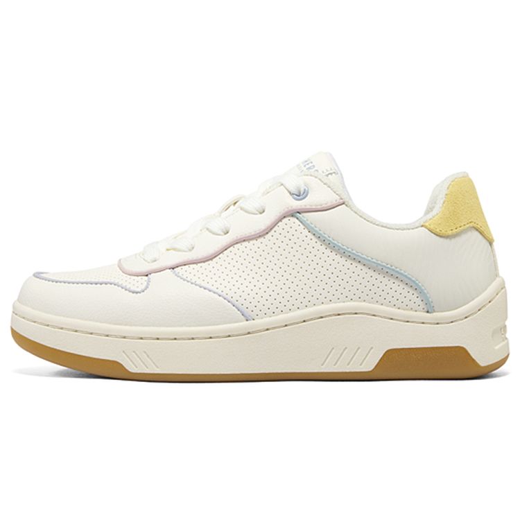 Skechers Street Series Low-Top Skate Shoes Women sneakers White Multicolor 155606-WMLT 39.5