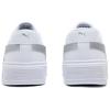 Puma Slip-Resistant Shock Absorbing Low-Top Skate Shoes Women Sneakers Silver White 389402-02