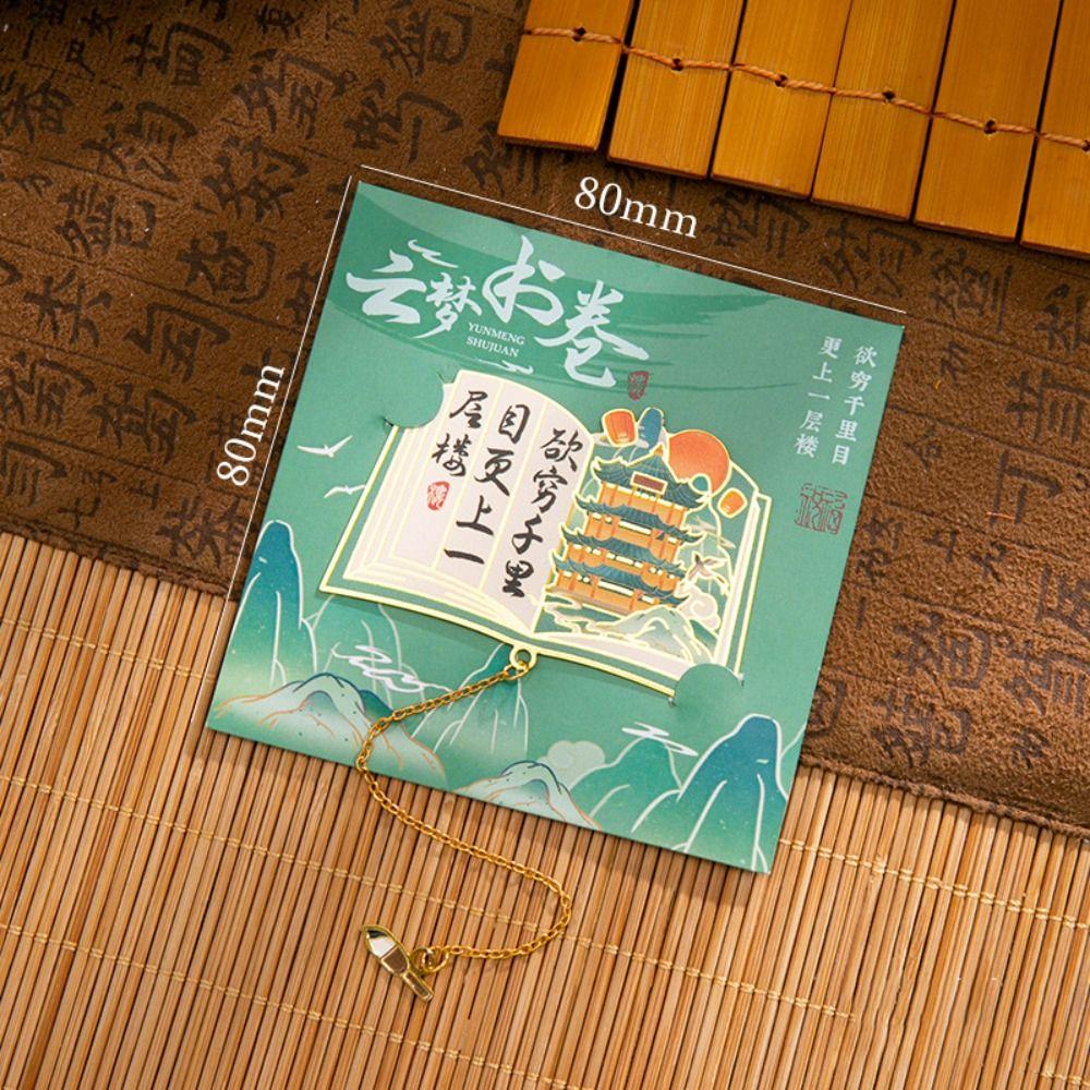 Stationery Book Clip Metal Pagination Mark New Bookmark
