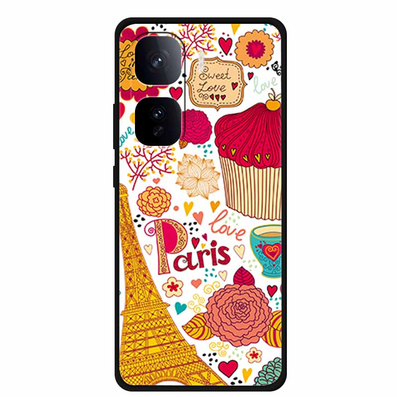For iQOO Neo 10 Phone Case 3D Relief Emboss Flower Cover for Vivo iQOO Neo 10 Pro plus Silicone Soft Protective Cases Neo10 Pro+