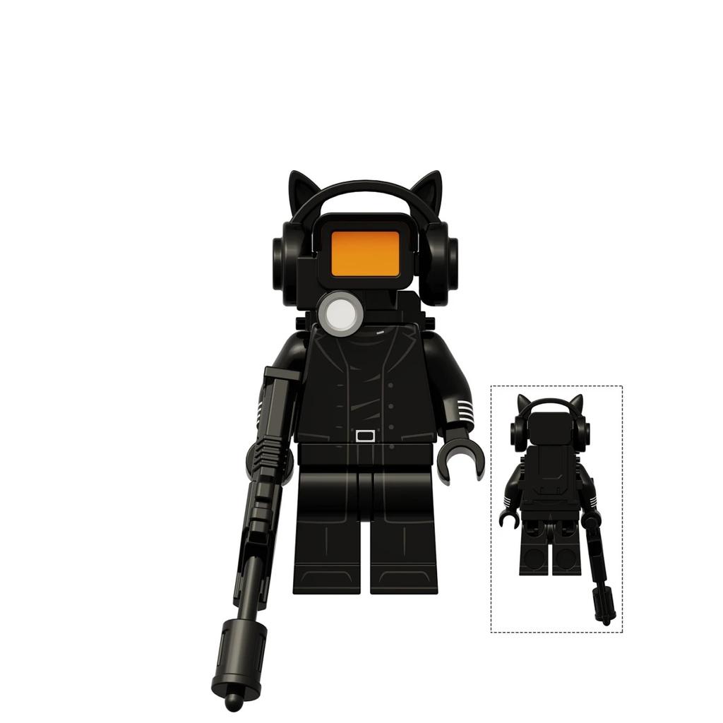 TV Man Toilet Man Building Block Minifigure Toy