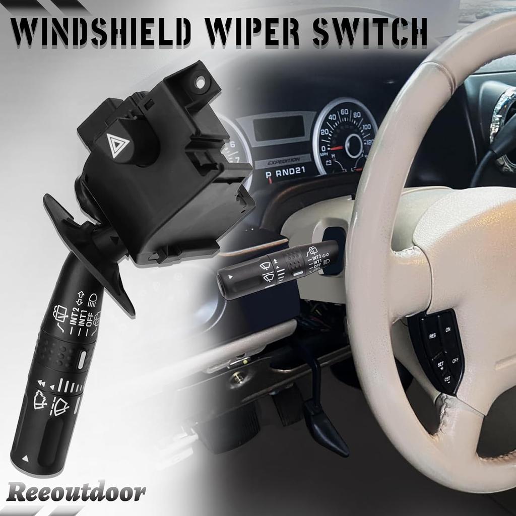 CBS1172 Multi-Function Turn Signal Switch Headlight Dimmer, Windshield Wiper Switch Compatible With 02-05 Explorer, 03-06 Expedition, Replace#SW3923,