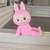Labubu Blind Box The Monsters Heart-Moving Macaron Doll Mobile Phone Holder Figure Tabletop Ornament Doll Kid Birthday Gift