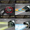 Koizumi Hair Dryer BLDC Double Fund Dryer Monster Quick Drying Automatic Switching Digital Display Scalp Function Negative Ion Black Hot/Cold