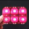 Waterproof Fishing Gear Accessory Box Red Fish Hook Storage Box  Outdoor Fishing