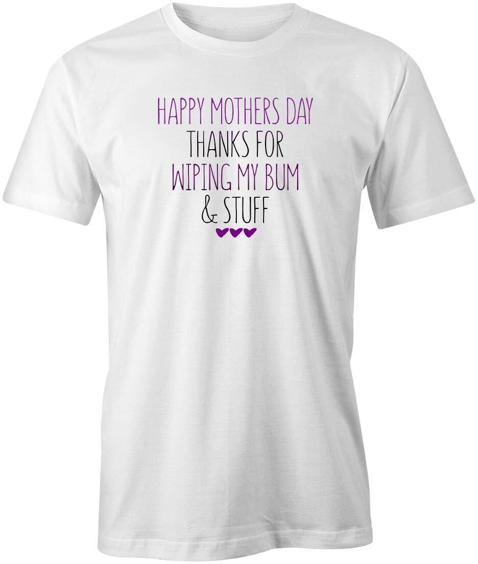HAPPY MOTHER S DAY TShirt Tee Short-Sleeved Cotton CLOTHING MOM S1WSA44 XL