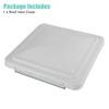 14 Inch Universal RV Roof Vent Lid Replacement Impact-Resistant Import And Export Vent Cover For Trailer Motorhome Acesssories