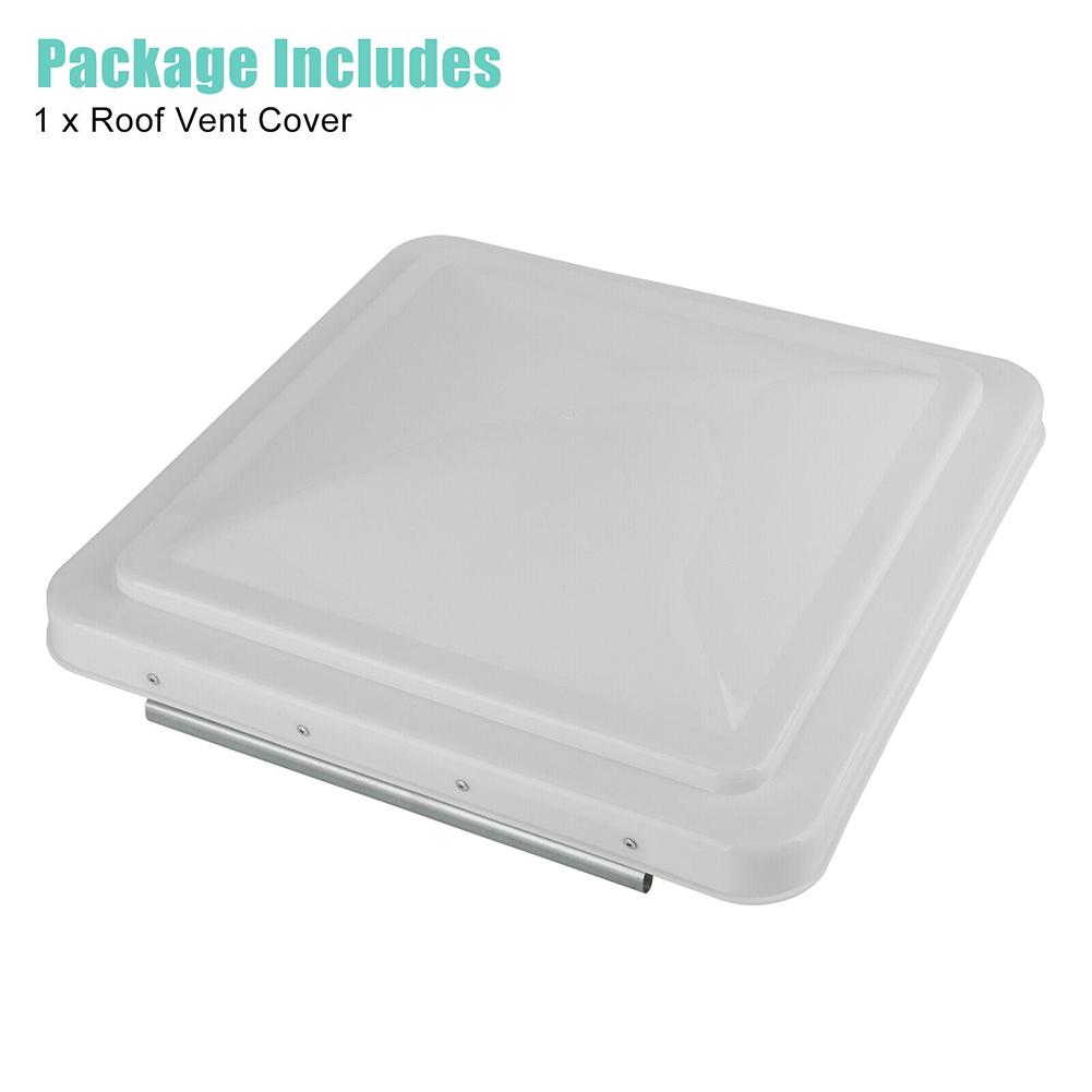 14 Inch Universal RV Roof Vent Lid Replacement Impact-Resistant Import And Export Vent Cover For Trailer Motorhome Acesssories