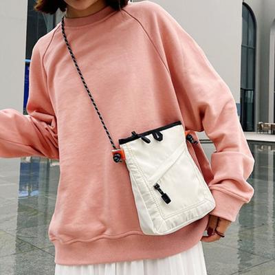 Stylish Unisex Crossbody Bag with Wide Shoulder Strap Trendy Versatile Storage Solution Pouch for Students Professionals