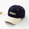 Children Baseball Cap With Embroidered Letters And Sun Protection For Outdoor Play