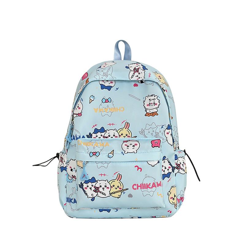 Schoolbag junior high school student backpack Japanese cartoon cute backpack large capacity travel schoolbag junior high school