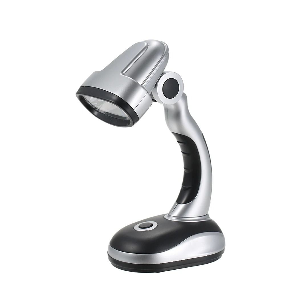 Batteriebetriebene Schreibtischlampe Tragbare Tischlampe Flexible Leselampe Student